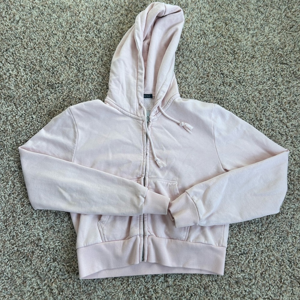 Pink brandy cropped jacket